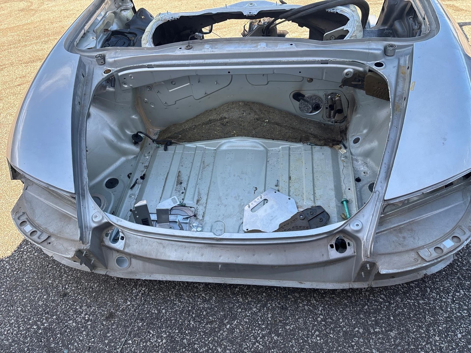 1997-2004 Porsche Boxster 986 Rear Bucket Body Frame Rail Tub Quarter Panel OEM