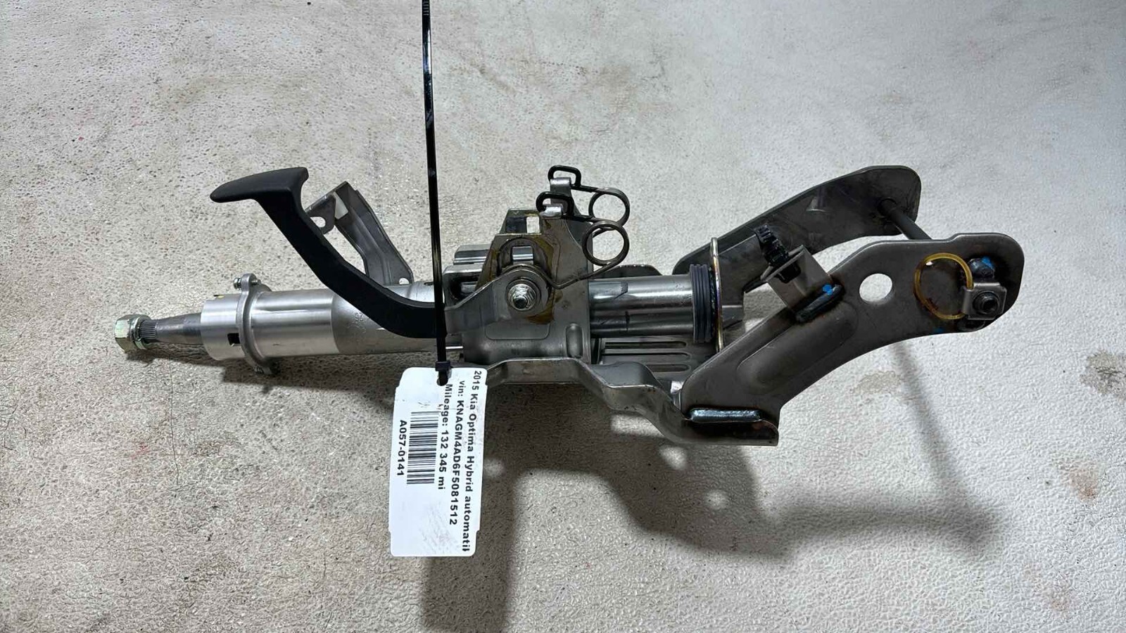 2011-2016 Kia Optima Hybrid Genuine Front Steering Column Assembly Silver Oem
