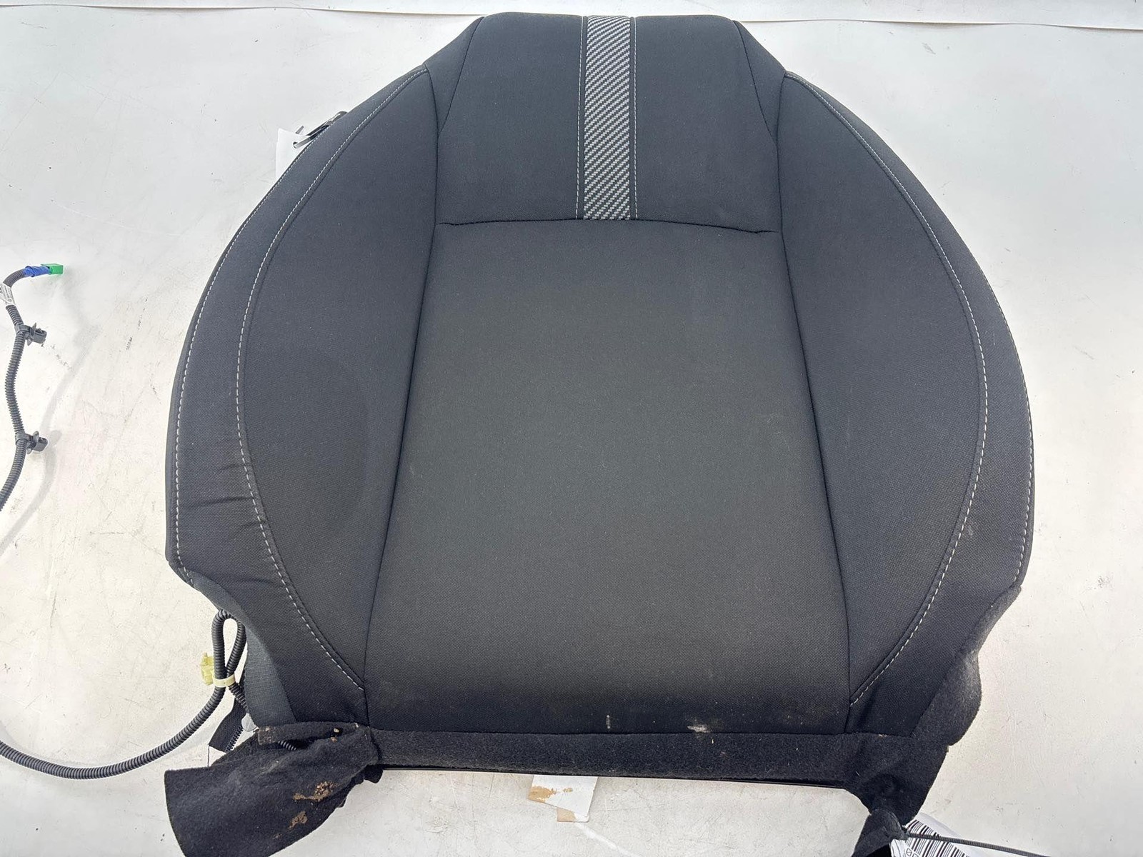 2017-2021 Honda Civic Front Right Upper Seat Cushion Black Oem