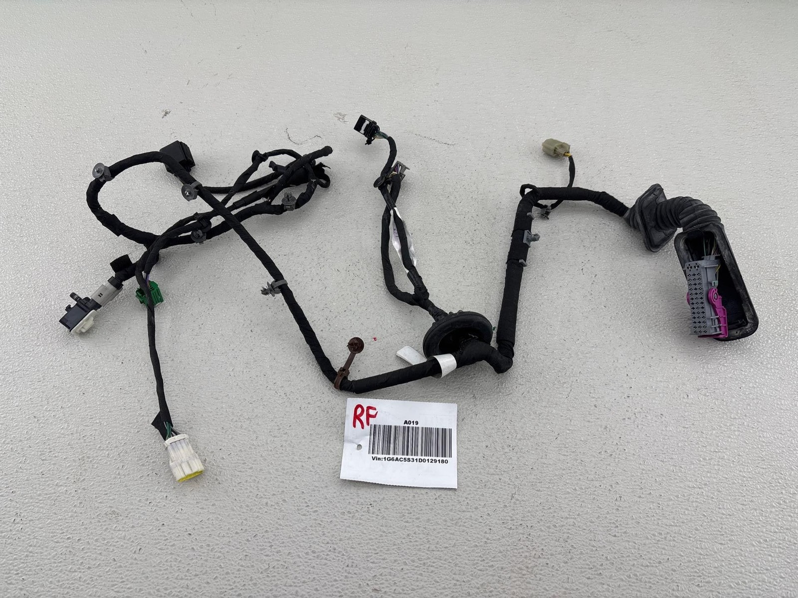 2013-2014 Cadillac ATS Front Right Passenger Door Side Wiring Harness OEM