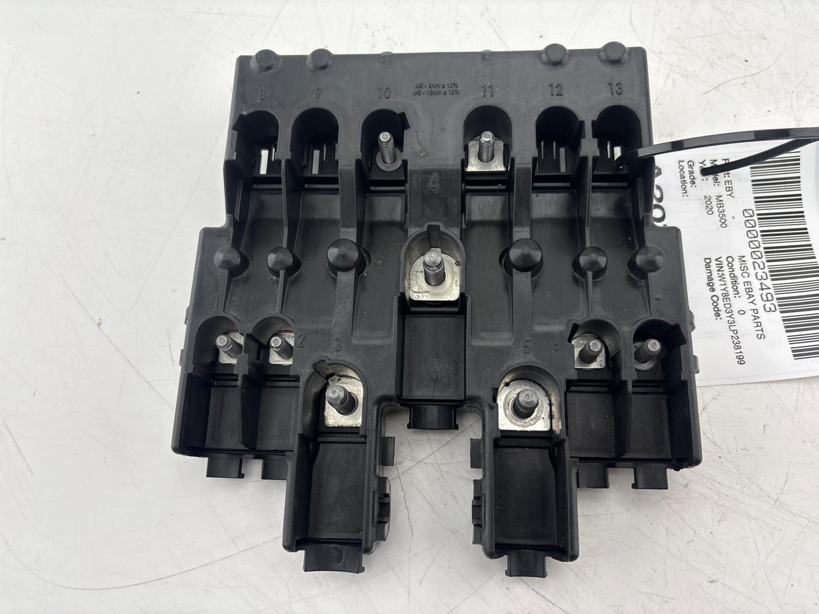 2020 Mercedes Sprinter 3500 Battery Fuse Box Positive Distribution Terminal OEM