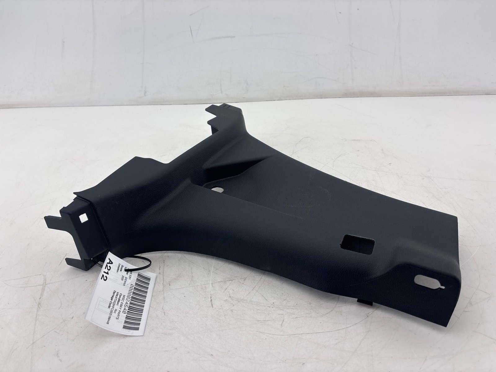 21-25 Toyota Sienna Right Lower Center Pillar Trim OEM 6241308070