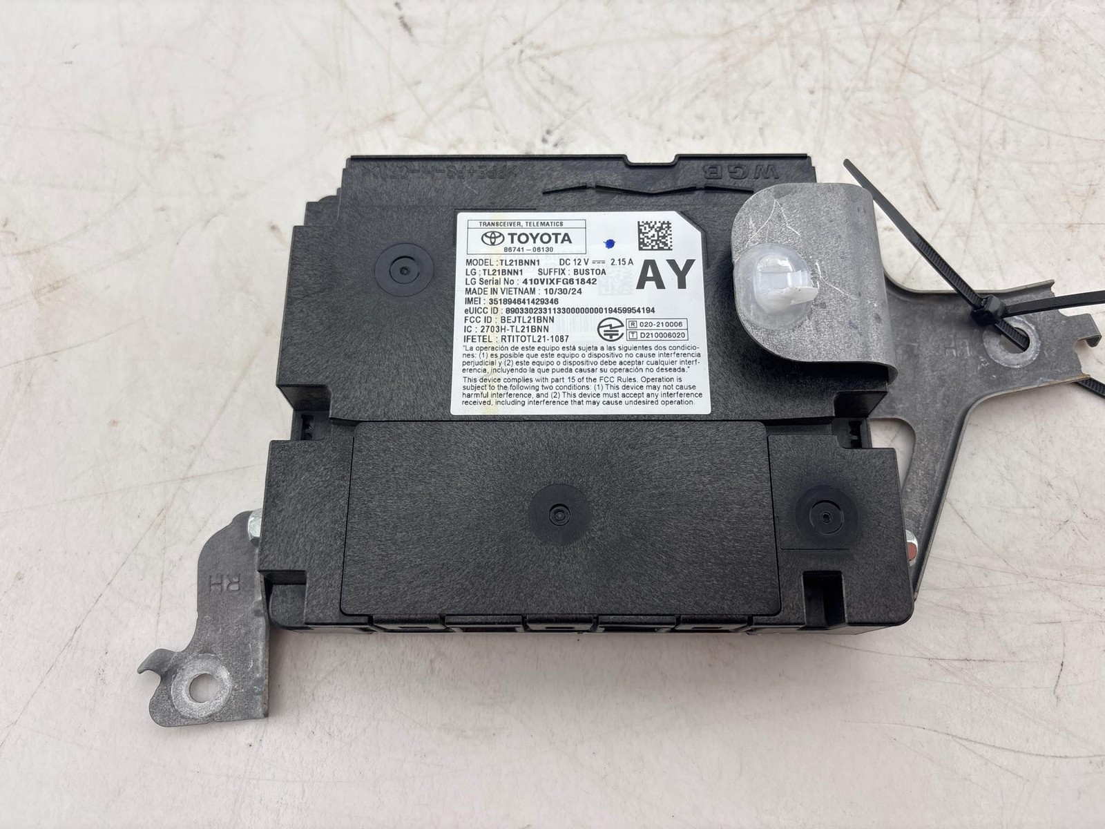 2025 Toyota Sienna 2.5L Telematics Control Module OEM 8674106130