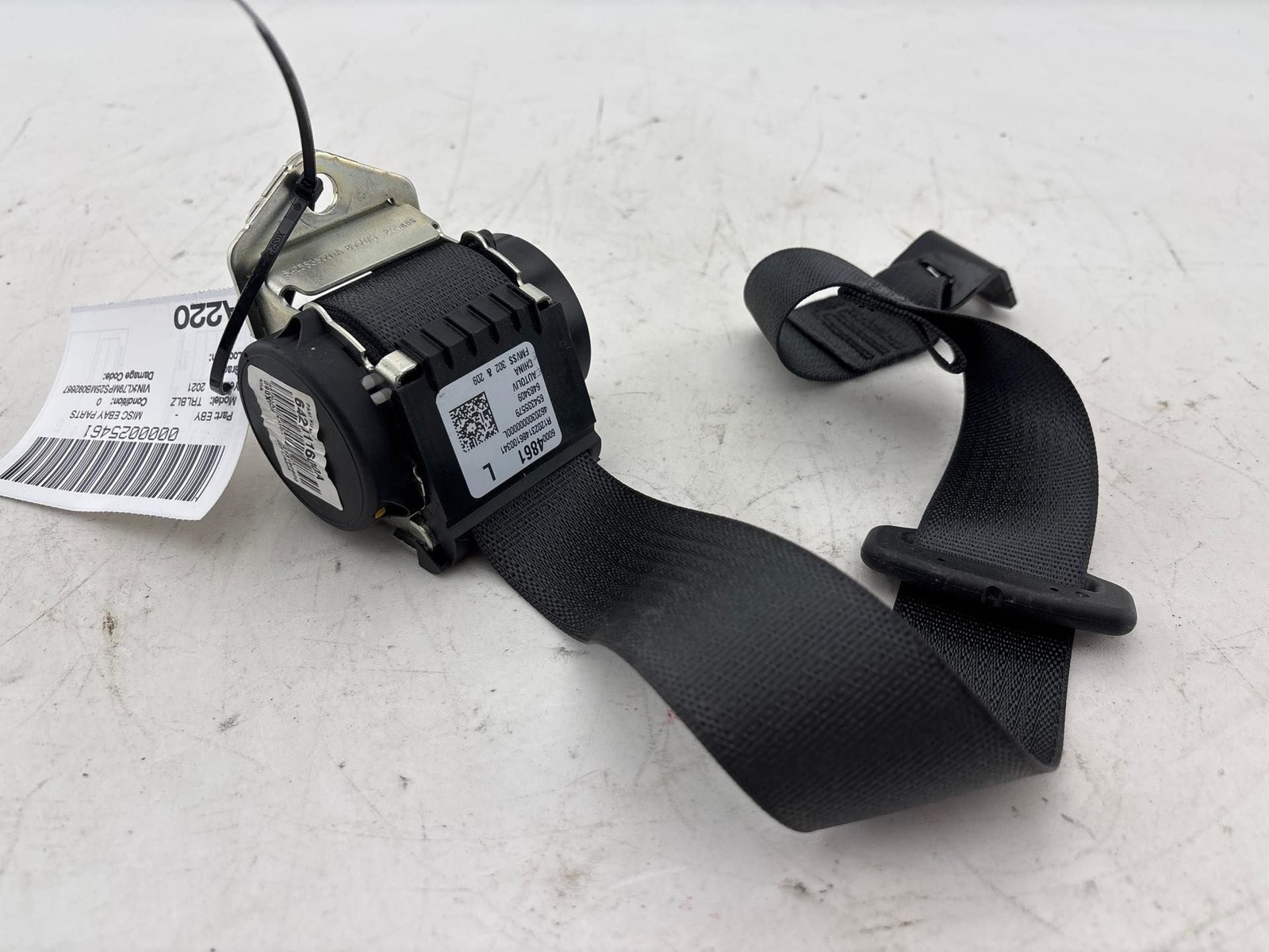 2021-2024 Chevrolet Trailblazer Rear Left Seat Belt Retractor OEM 60004861