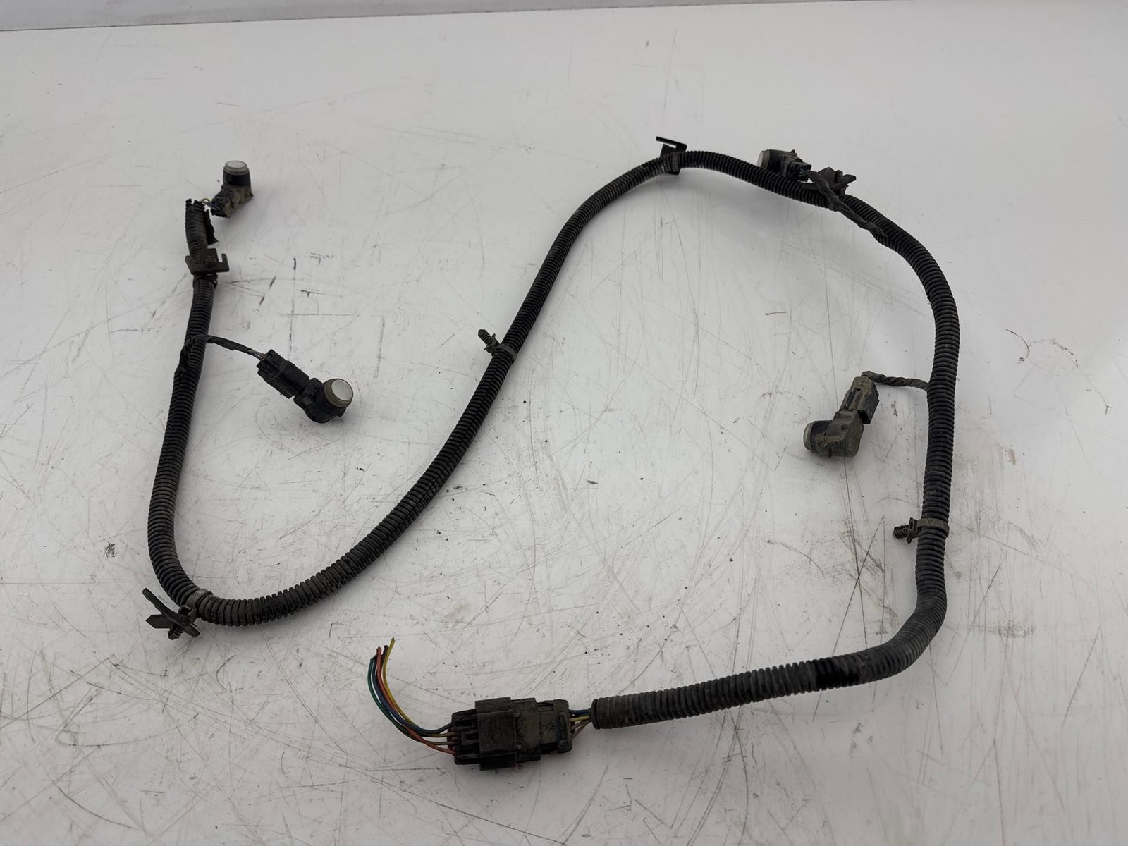 2009 Chevrolet Tahoe Rear Bumper Park Sensor Wiring Harness OEM 25961349