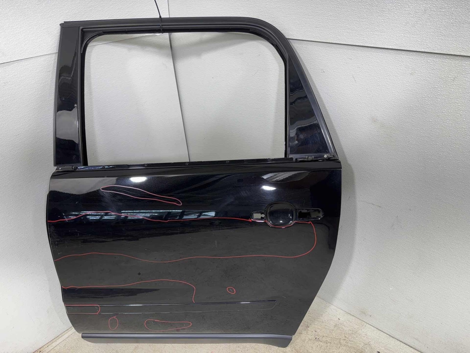 2007 - 2017 Gmc Acadia Rear Left Driver Side Door Shell Panel Oem