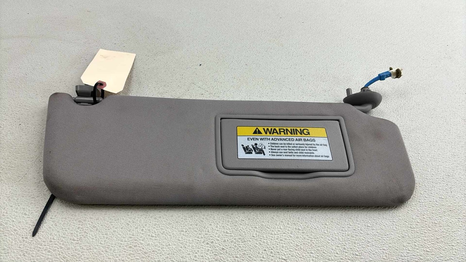 2011-2016 Honda Odyssey Front Right Passenger Sunvisor Gray Oem 83280-Tk8-A01Zb