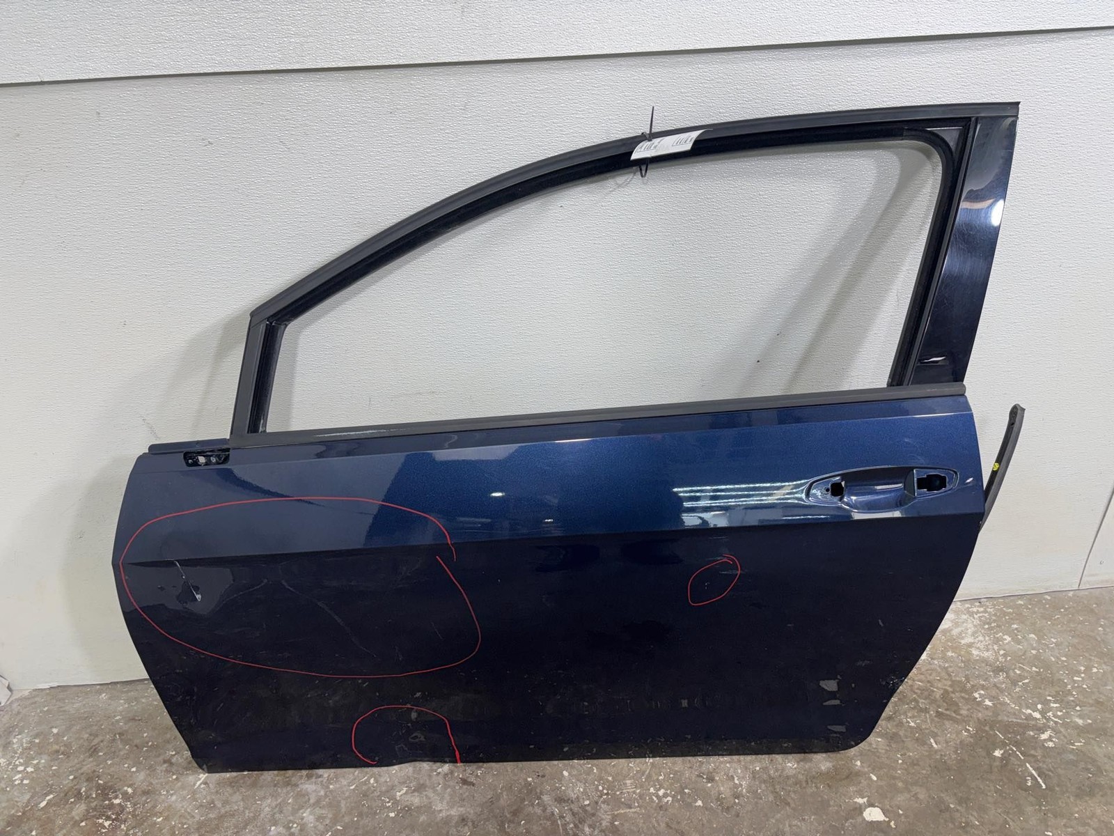 2015-2017 Volkswagen Golf GTI Front Left Driver Side Door Shell Panel OEM