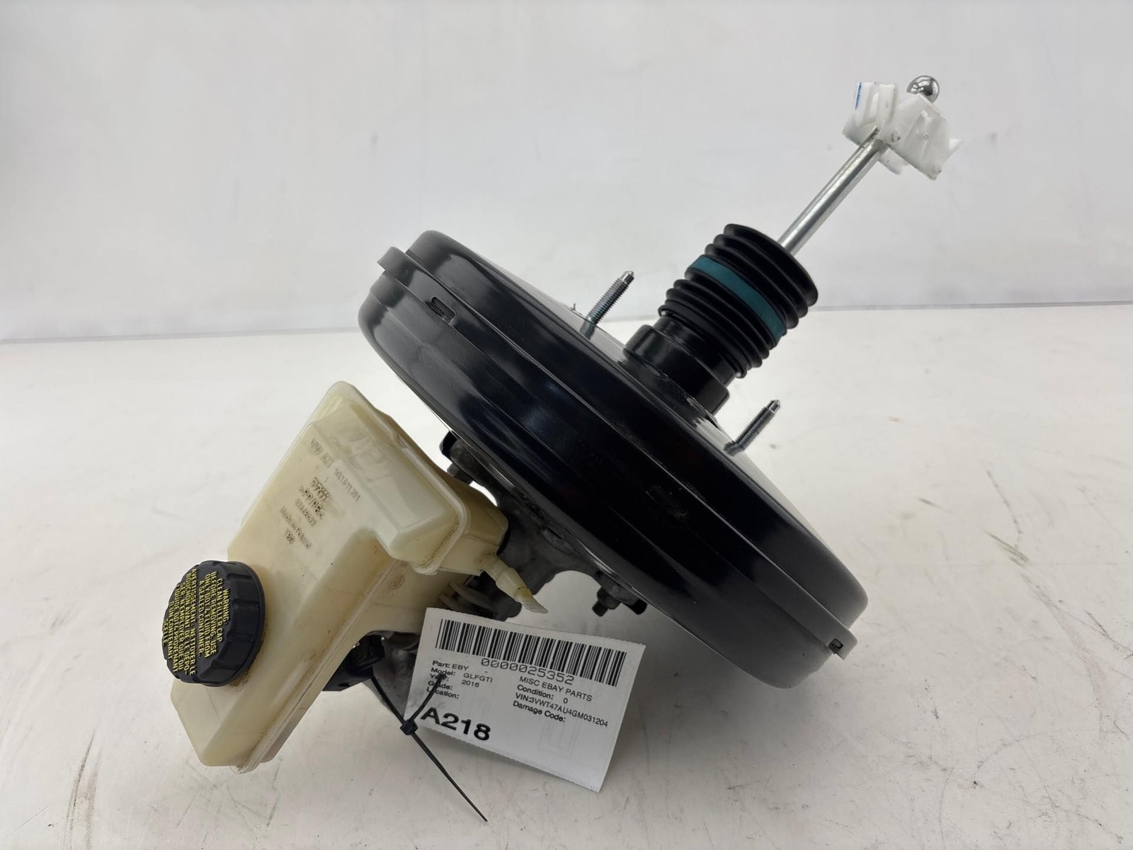 2015 - 2019 Volkswagen Golf GTI Power Brake Booster & Master Cylinder OEM