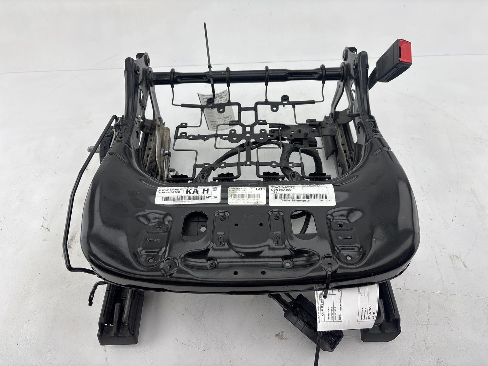 2014-20 Chevrolet Impala Front Right Passenger Seat Lower Frame Track Rail OEM