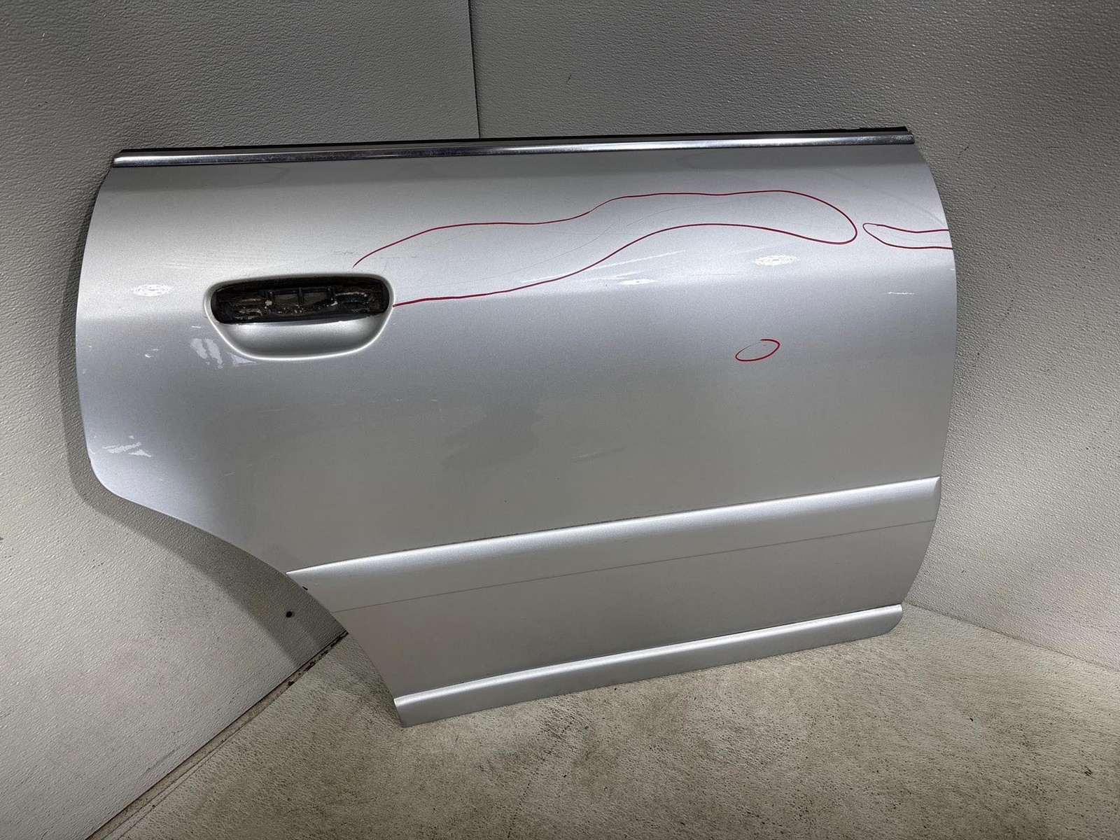 2000-2002 Audi S4/ A4 Rear Right Door Shell Panel Oem