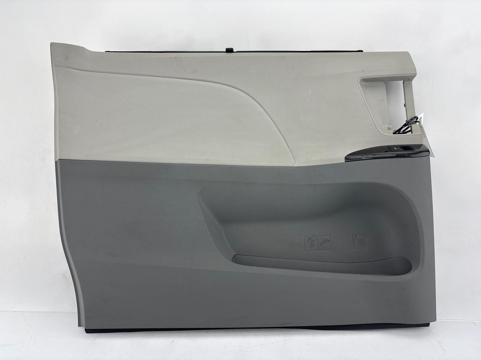 2011 - 2014 Toyota Sienna Rear Lh Driver Door Trim Panel Gray 6706308140B0
