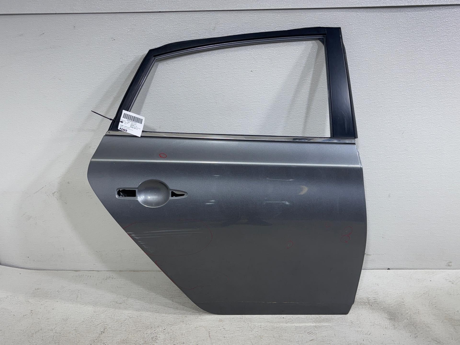 2013-2019 Nissan Sentra Rear Right Door Shell Panel Oem Metallic
