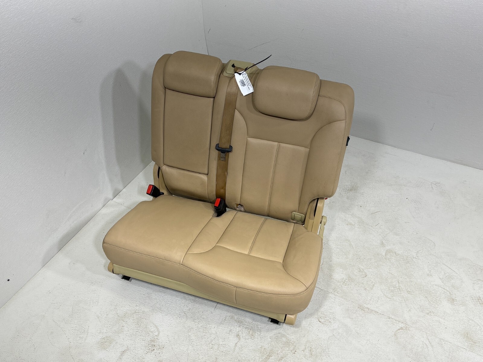 07-12 Mercedes Gl320 Gl450 Rear Left Side Second Row Folding Seat Beige Oem