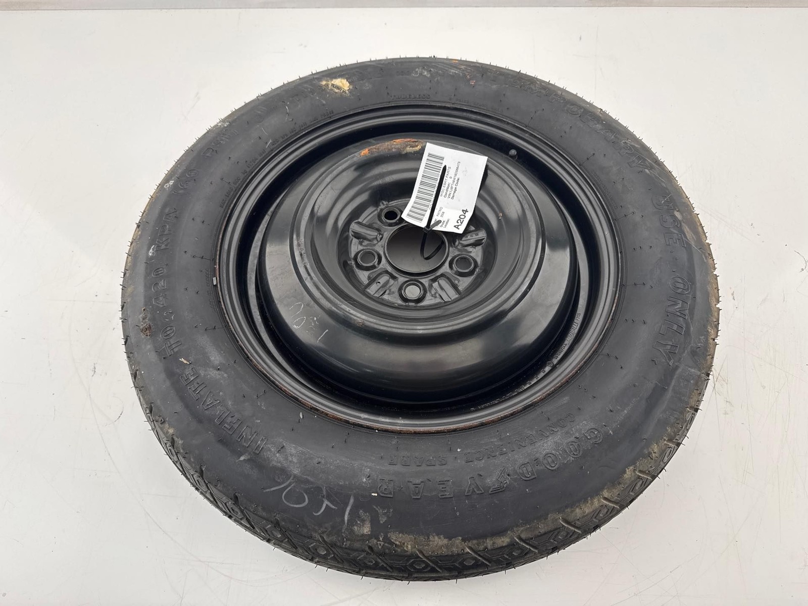 2007-2017 Jeep Patriot 16X4 Emergency Spare Tire Wheel T155/90D16 100M OEM