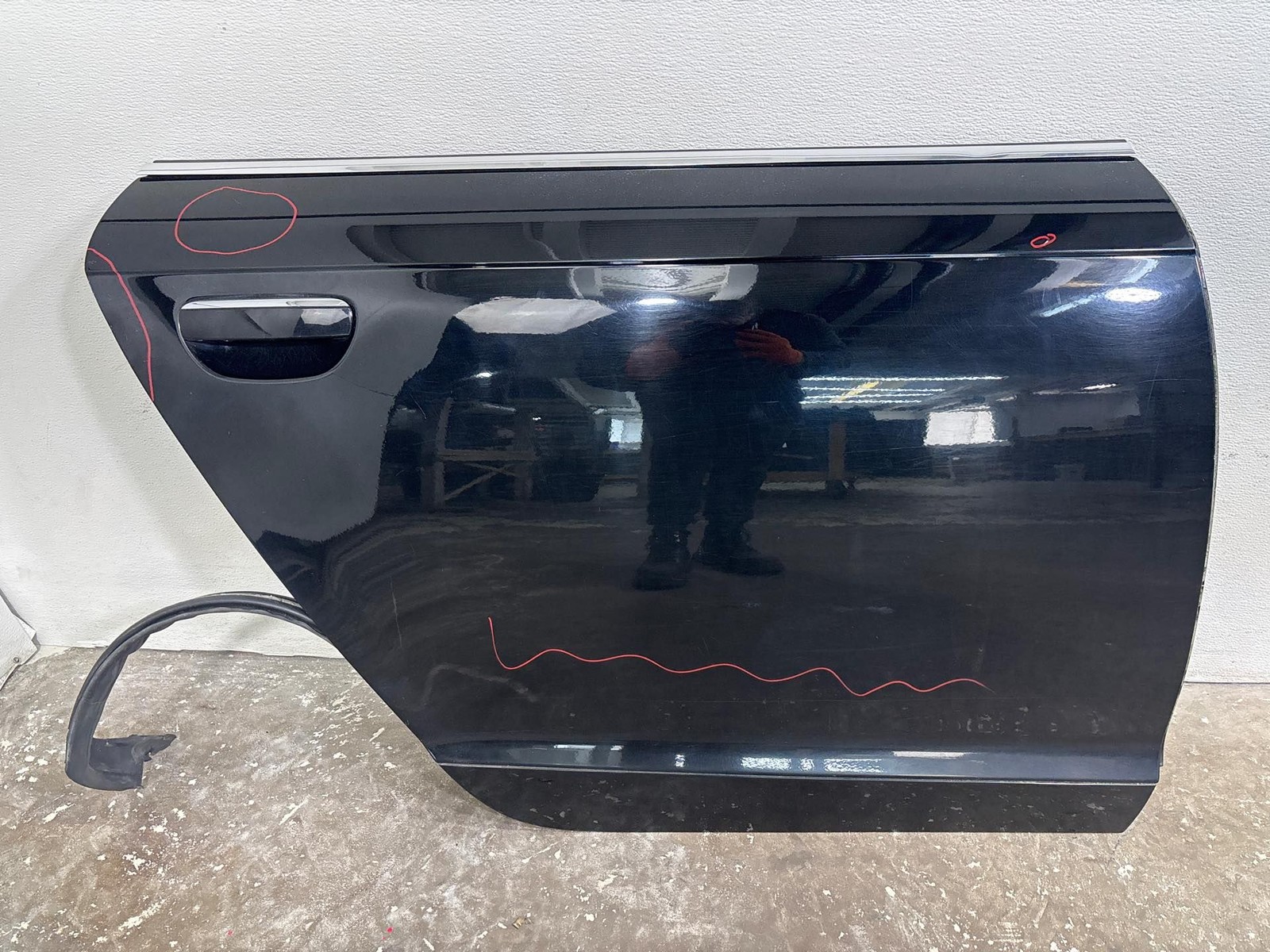 2005-2011 Audi A6 Rear Right Door Shell Panel OEM
