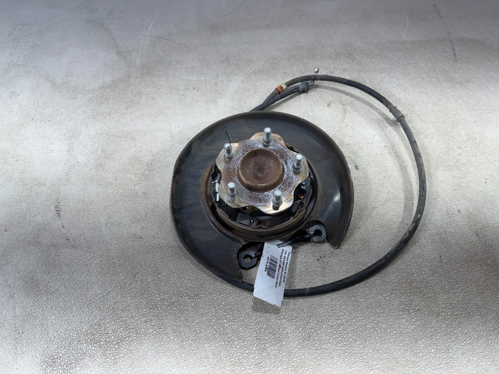 2013-19 Nissan Sentra Rear Left Driver Side Spindle Knuckle Wheel Hub Black OEM