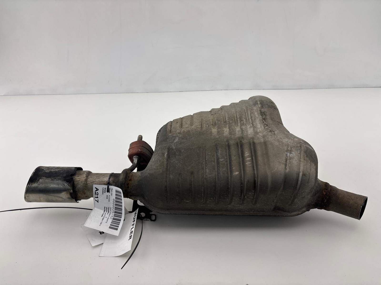 2006-2008 Audi A6 Rear Right Exhaust Muffler OEM