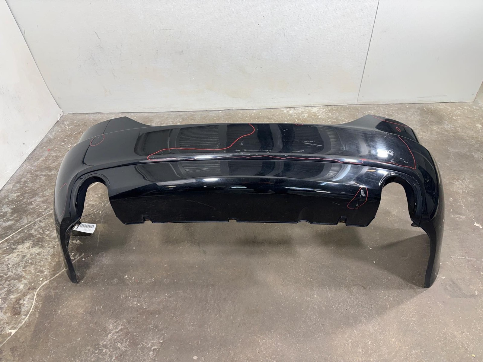 2005-2008 Audi A6 Rear Bumper Cover Panel OEM
