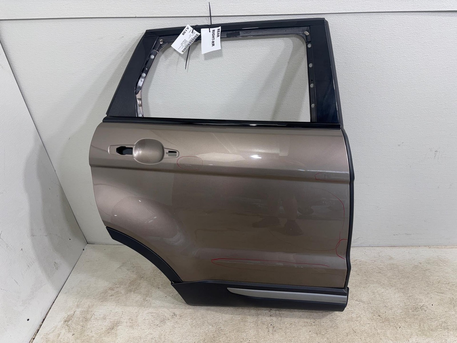 12-19 Lr Range Rover Evoque L538 Rear Right Side Exterior Door Panel Shell Oem