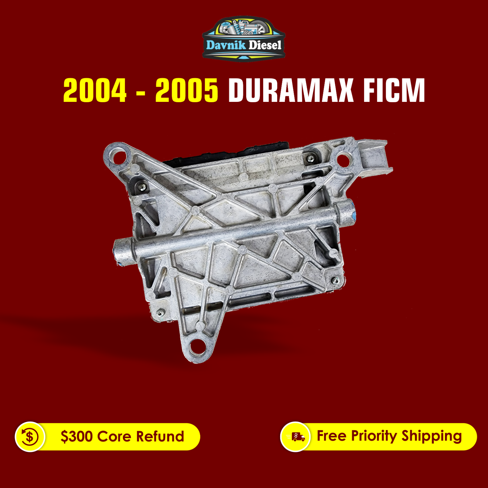 04-05 Chevy Silverado Gmc Sierra Duramax 6.6 Ficm Lly 8973037513 8973037511