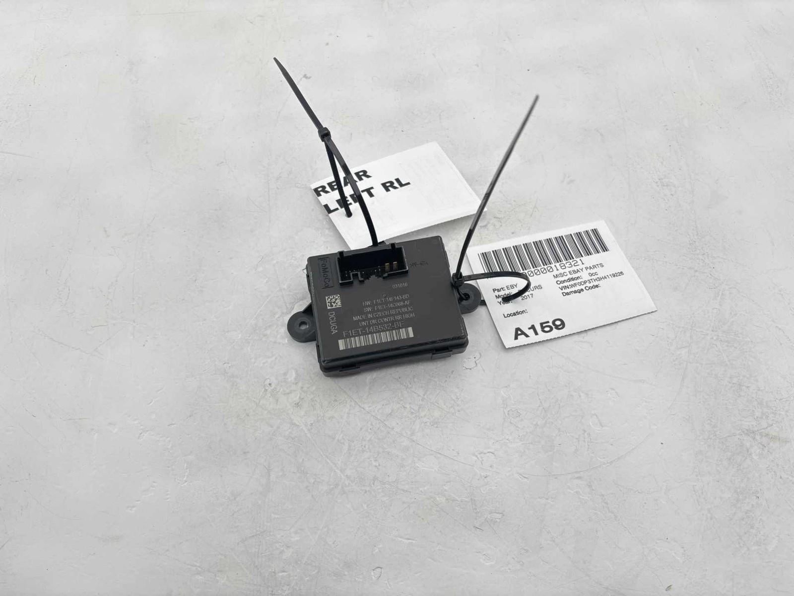 2016-2018 Ford Focus Rear Left Door Control Module F1ET-14B532-BF OEM