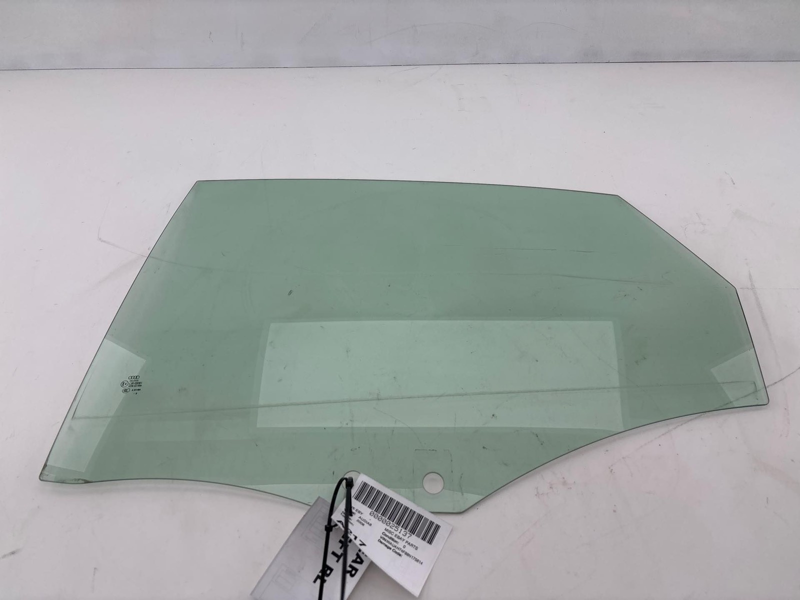 2005-2011 Audi A6 S6 Rear Left Door Window Glass OEM