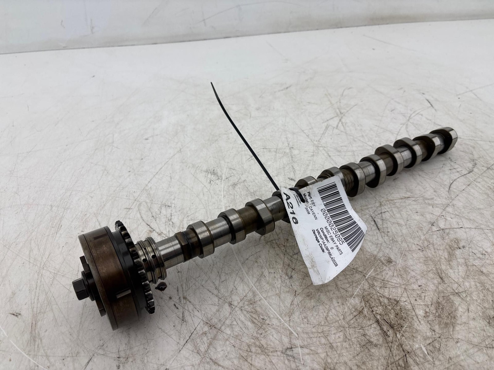 2008 - 2010 Porsche Cayenne 3.6L Engine Exhaust Camshaft OEM