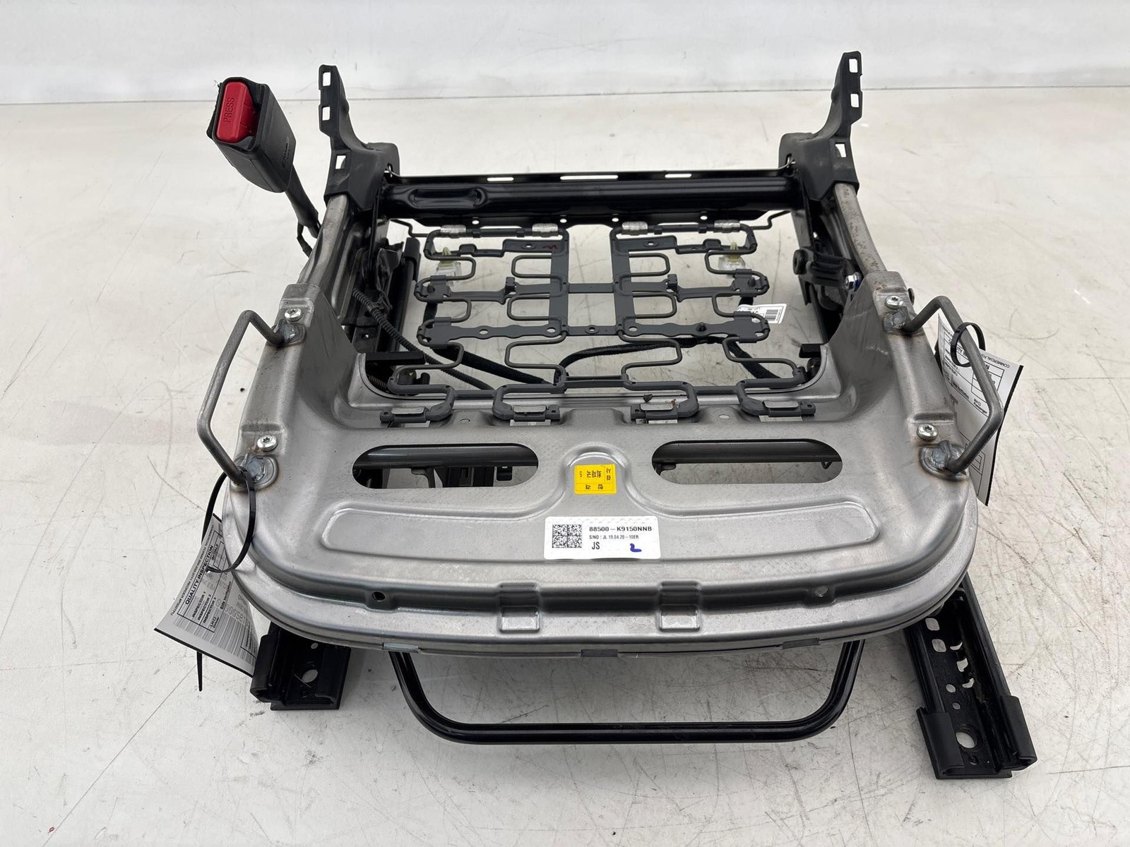 2019-2021 Hyundai Veloster N Front Left Seat Track Frame Lower OEM