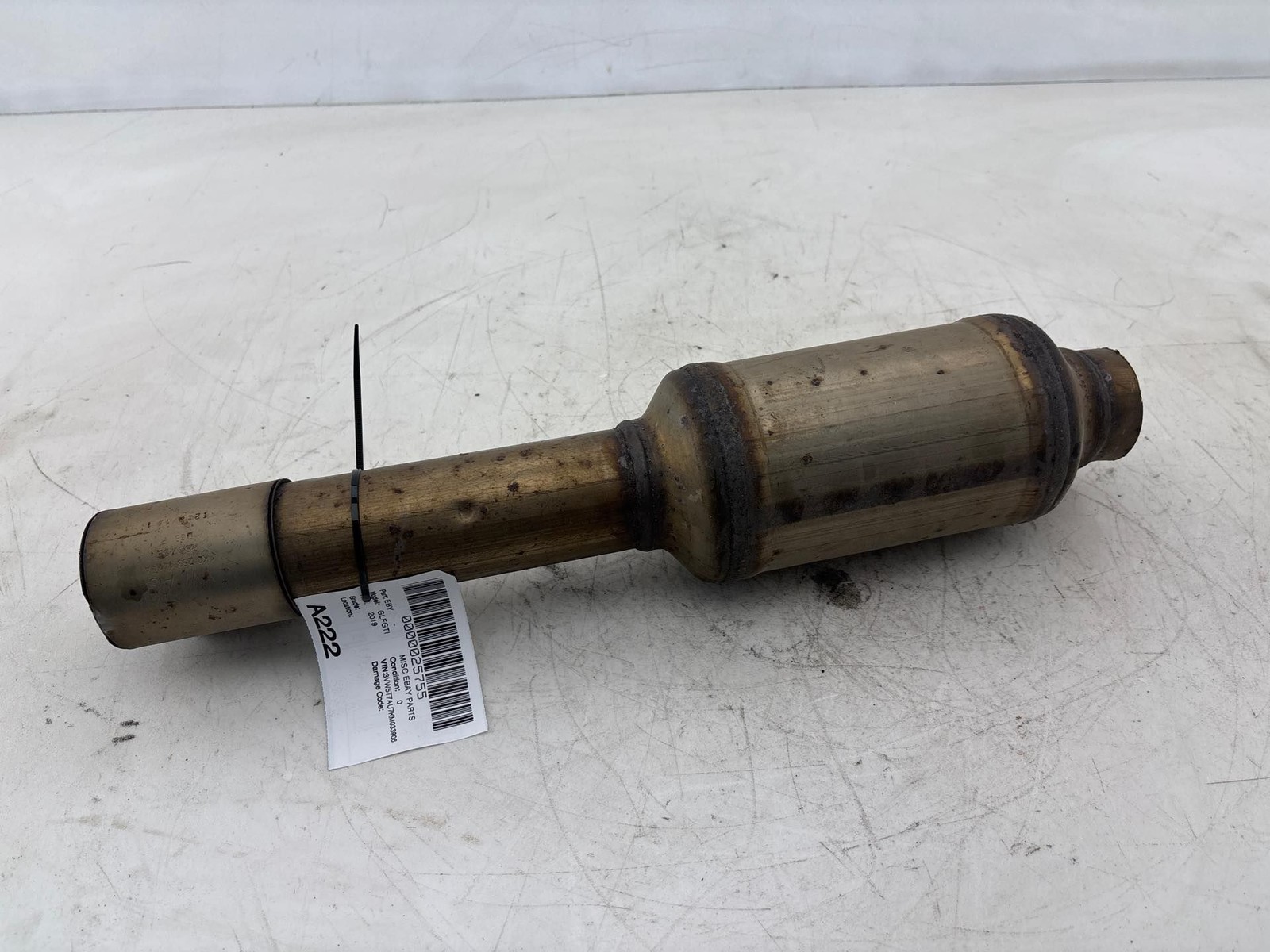 2015 - 2021 Volkswagen Golf GTI 2.0L Exhaust Down Pipe OEM