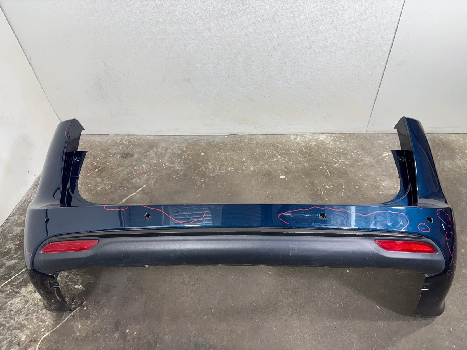 2017 - 2024 Chrysler Pacifica Rear Bumper Cover OEM Blue_PPS