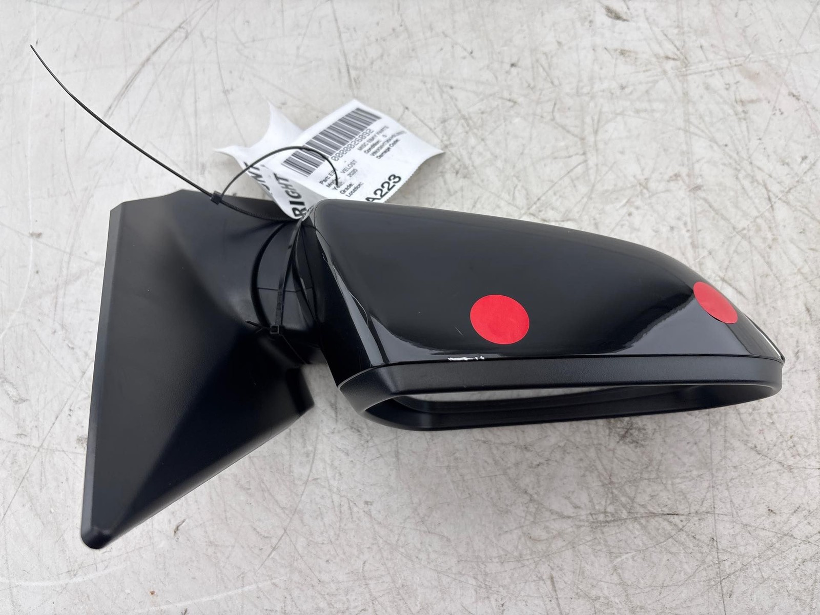 2019-2020 Hyundai Veloster N 2.0L Front Right Exterior Door View Mirror OEM