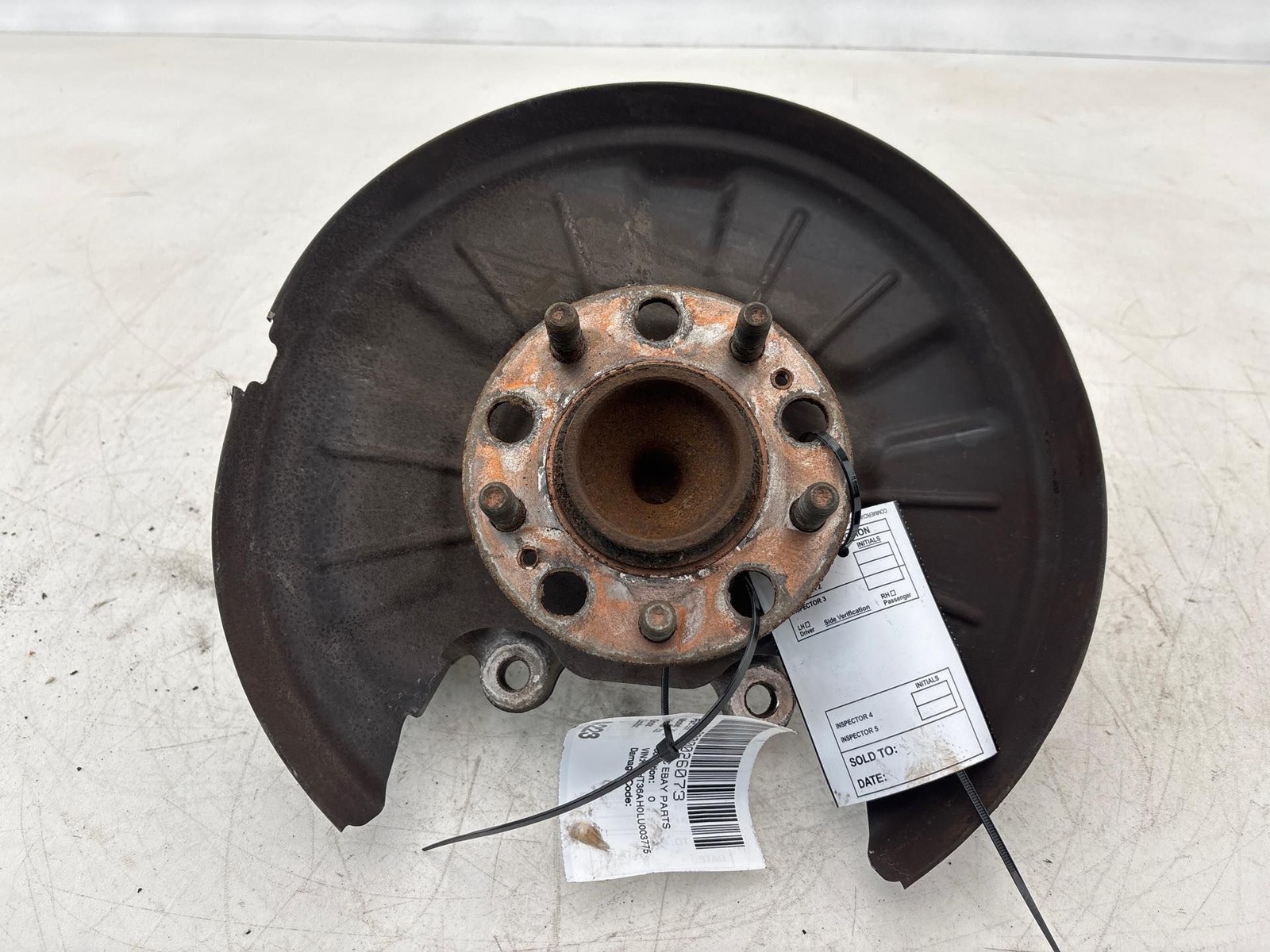 2019-2021 Hyundai Veloster N 2.0L Rear Left Spindle Knuckle Hub OEM