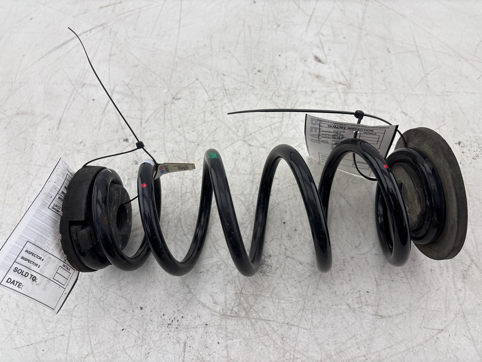 2019-2021 Hyundai Veloster N Rear Right Coil Spring OEM 55350-K9100