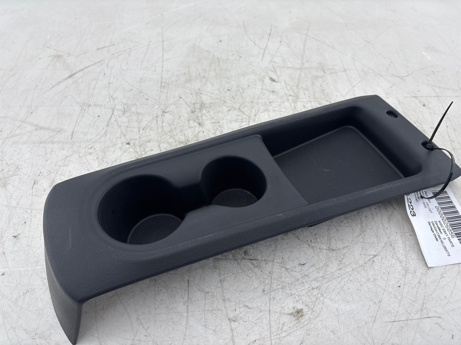 2019-2022 Hyundai Veloster Rear Seat Cup Holder Trim Panel OEM