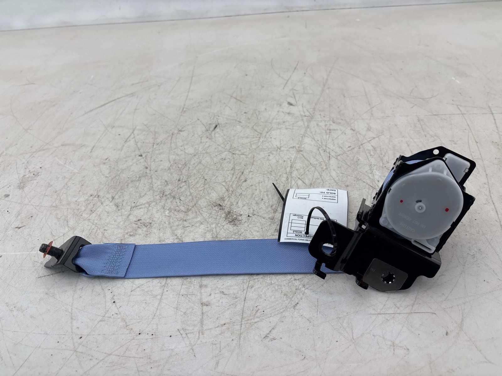 2019-2022 Hyundai Veloster Rear Right Seat Belt Retractor OEM 89820-J3500-UBN