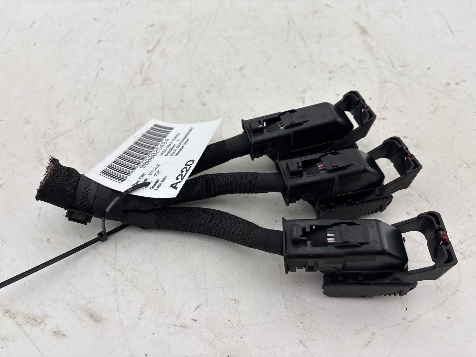 2021-2022 Chevrolet Trailblazer 1.2L FWD Engine Computer Pigtails Connectors OEM