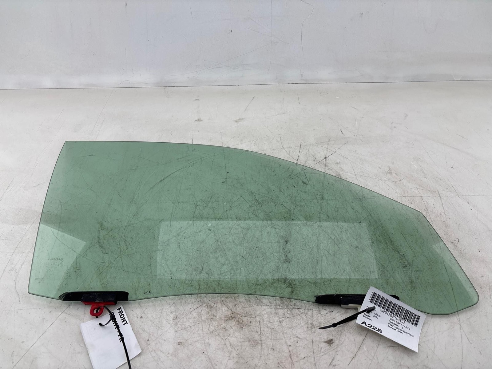 2001-2006 Lexus LS430 Front Right Passenger Side Door Window Glass OEM