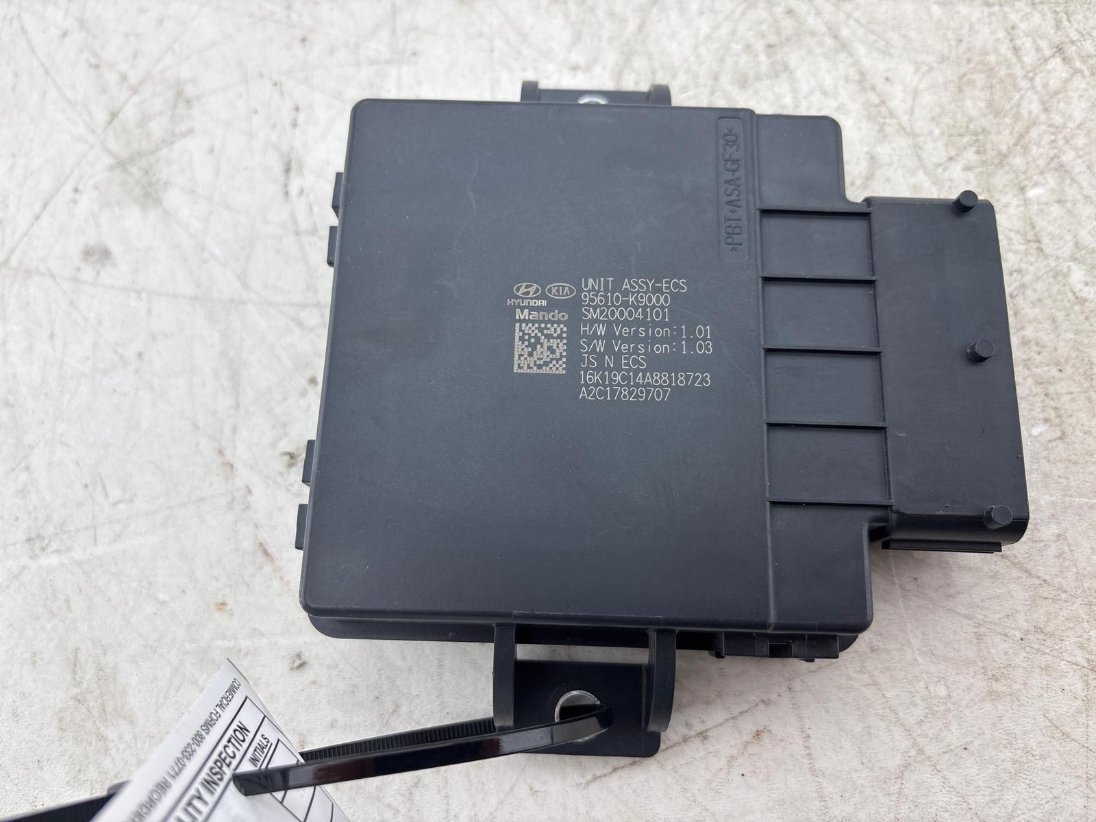 2019-2021 Hyundai Veloster N Suspension Control Module OEM 95610-K9000