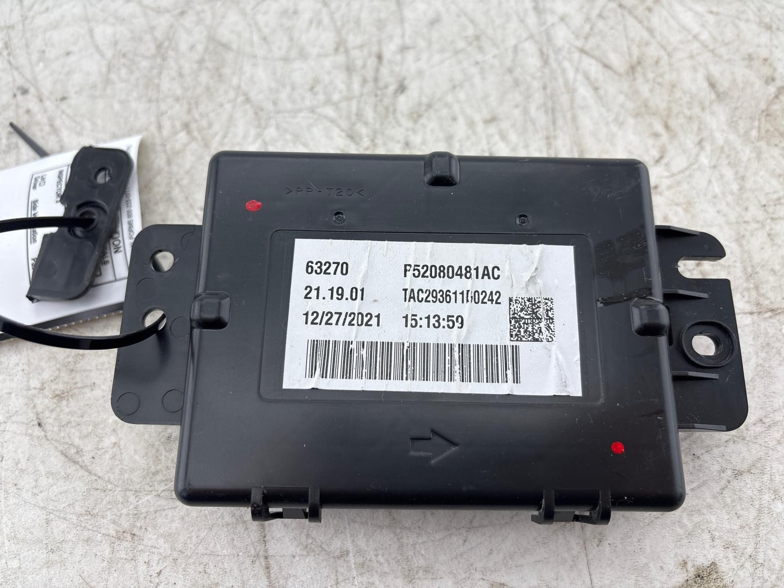 2022 Chrysler Pacifica Front AC Heater Temperature Control Module Unit OEM