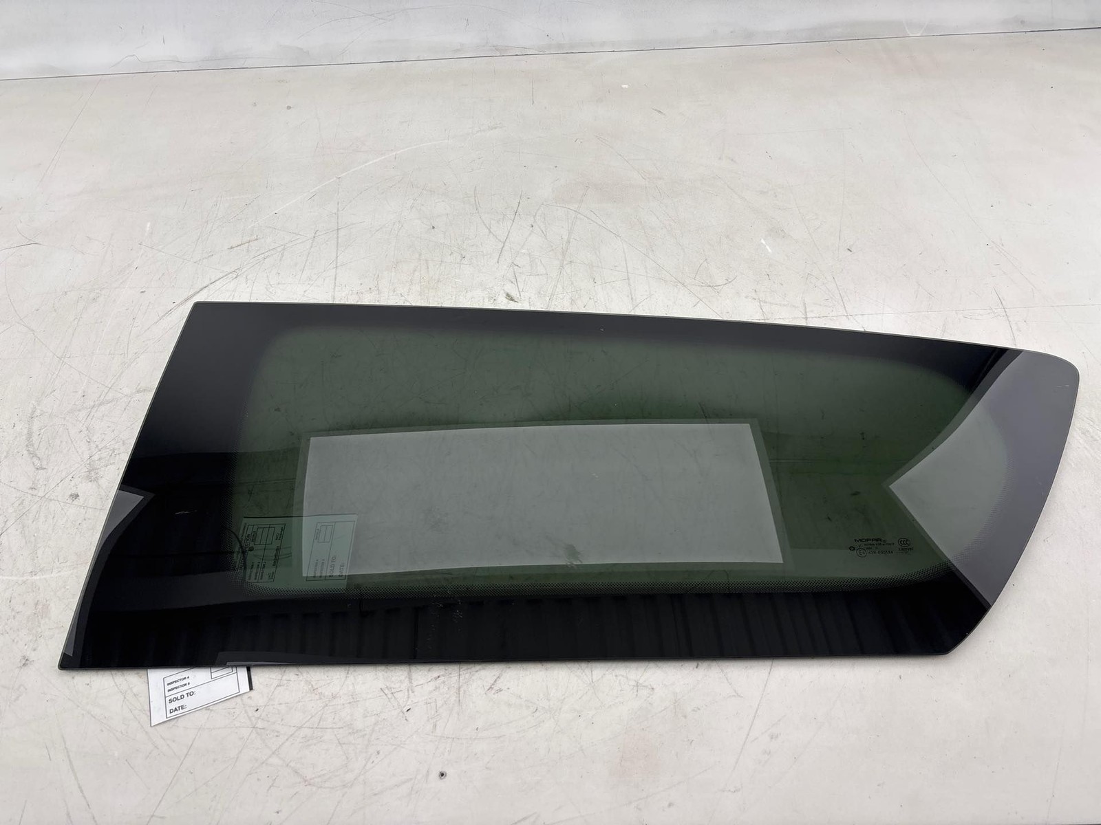 2017 - 2025 Chrysler Pacifica Rear Left Side Quarter Window Glass OEM