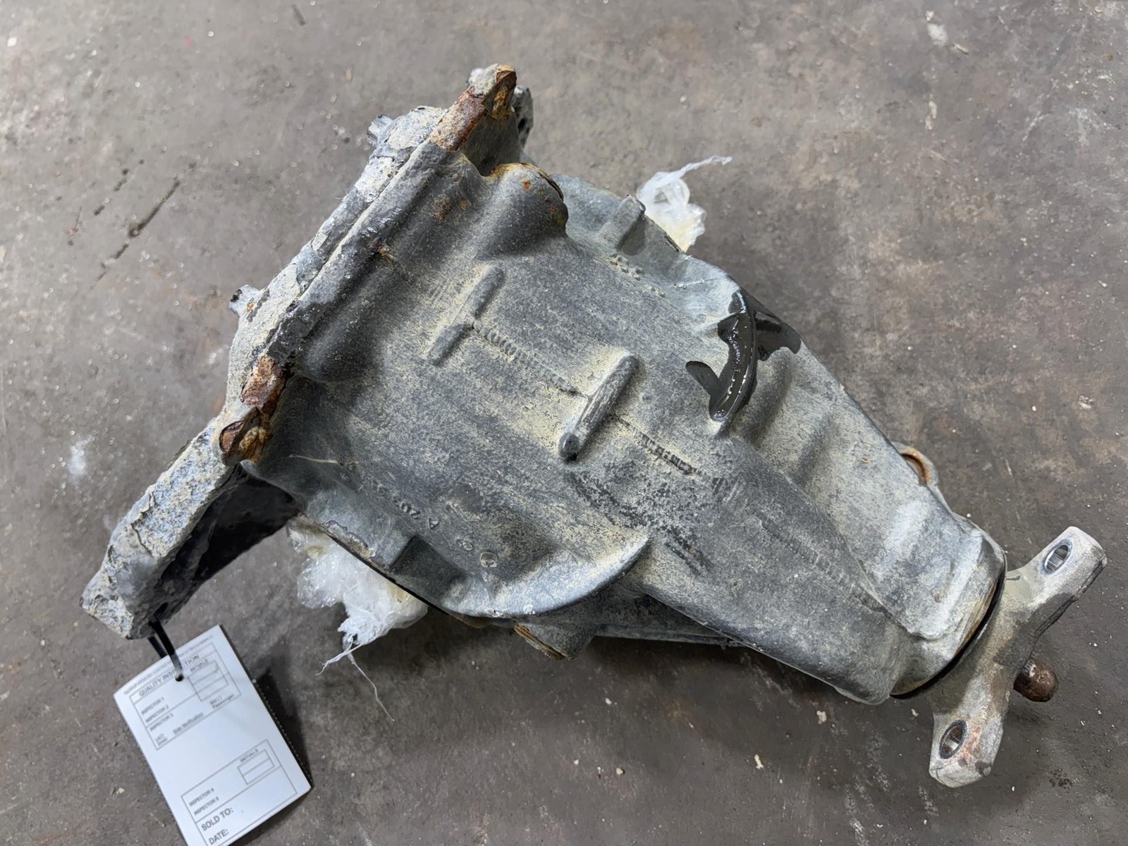 2010-2012 Mercedes W212 E350 AWD Rear Differential Axle Carrier 3.07 OEM