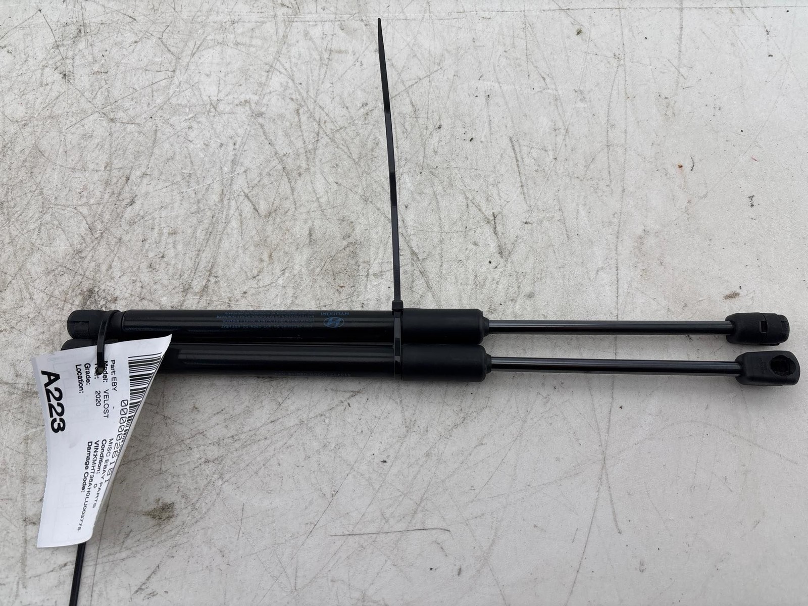 2019-2022 Hyundai Veloster N Lift Gate Strut Shock Cylinder Left & Right OEM
