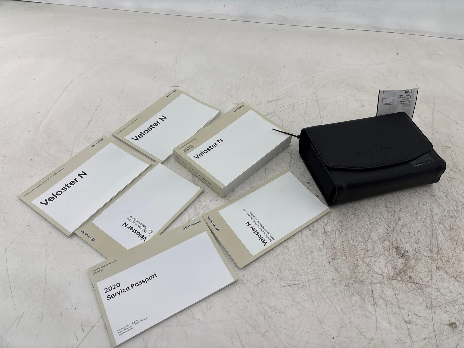 2020 Hyundai Veloster N Owners Operators Manual User Guide OEM