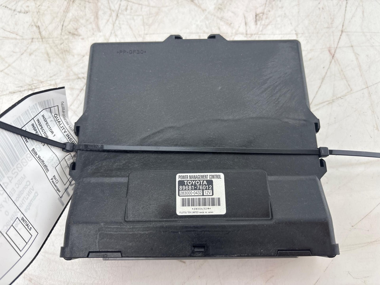 2011 - 2012 Lexus CT200H Power Management Control Module OEM