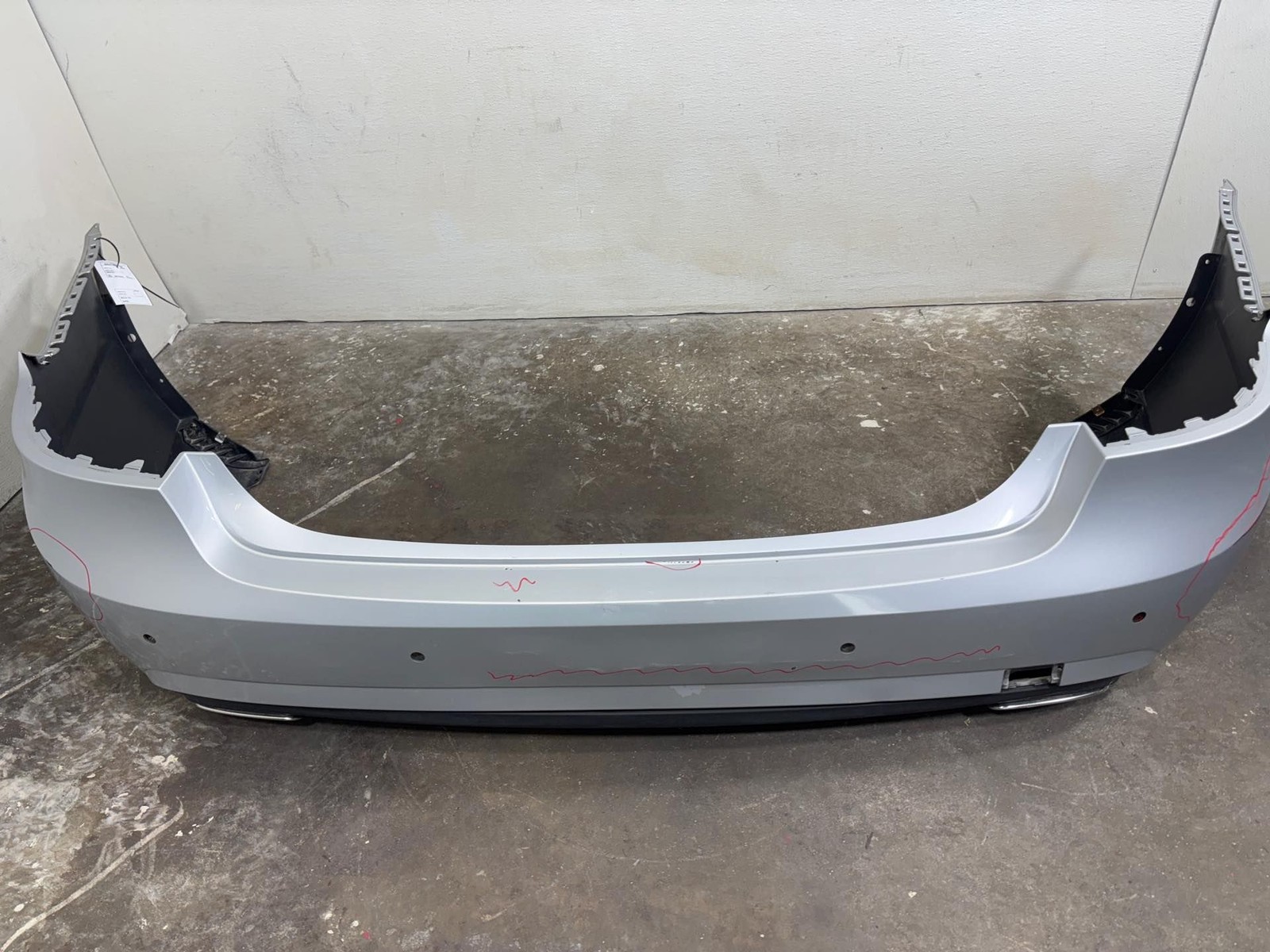 2010-2013 Mercedes W212 E350 Rear Bumper Cover Panel OEM