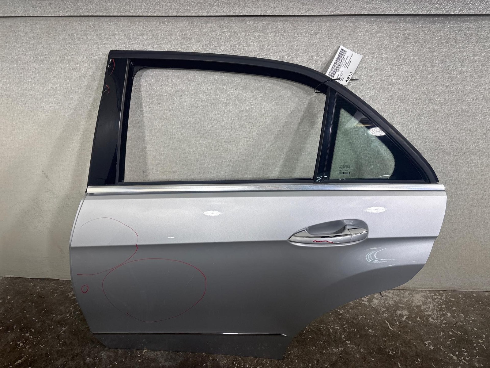 2010-2013 Mercedes W212 E350 Rear Left Door Shell Panel OEM