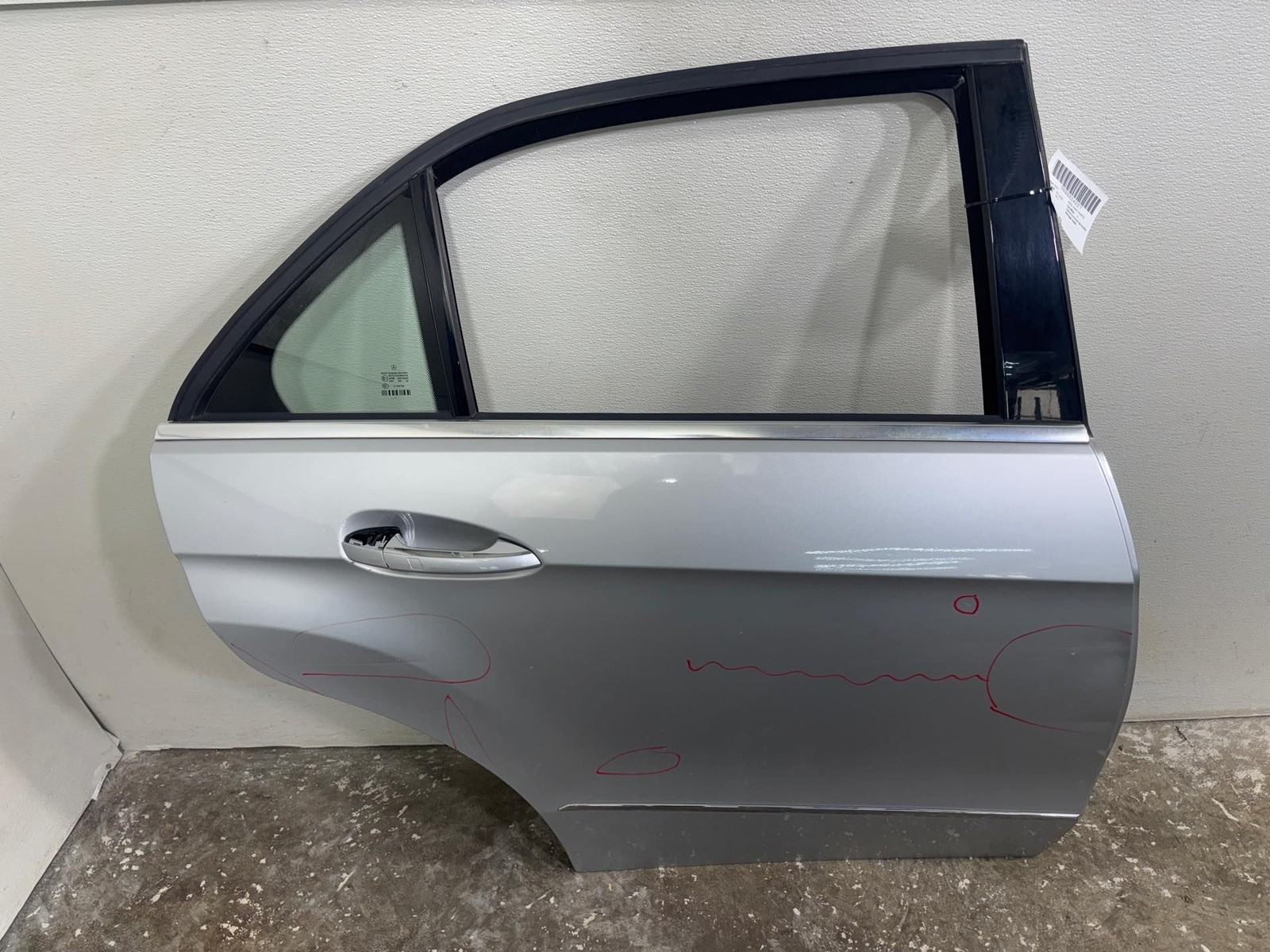 2010-2013 Mercedes W212 E350 Rear Right Door Shell Panel OEM