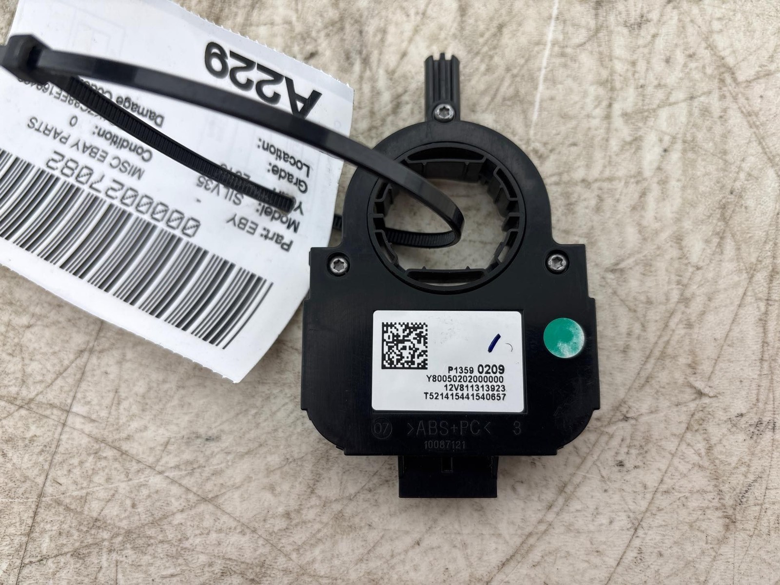 2014-2019 Chevy Silverado 3500 Steering Position Angle Sensor OEM