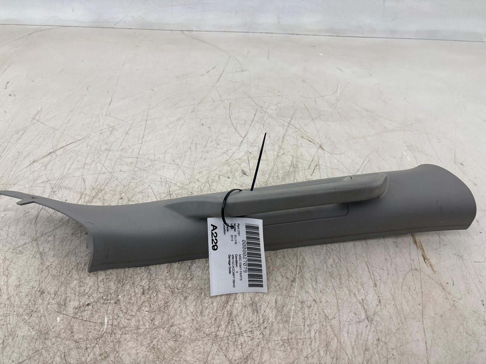 15-19 Chevy Silverado 3500 /2500 Front Right Side A Pillar Trim Cover Panel OEM